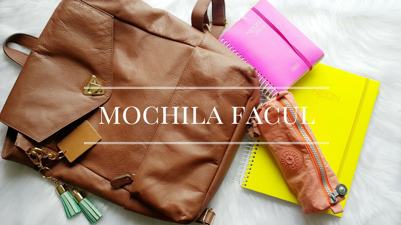 O que levo na minha mochila da faculdade - Mim's Bag