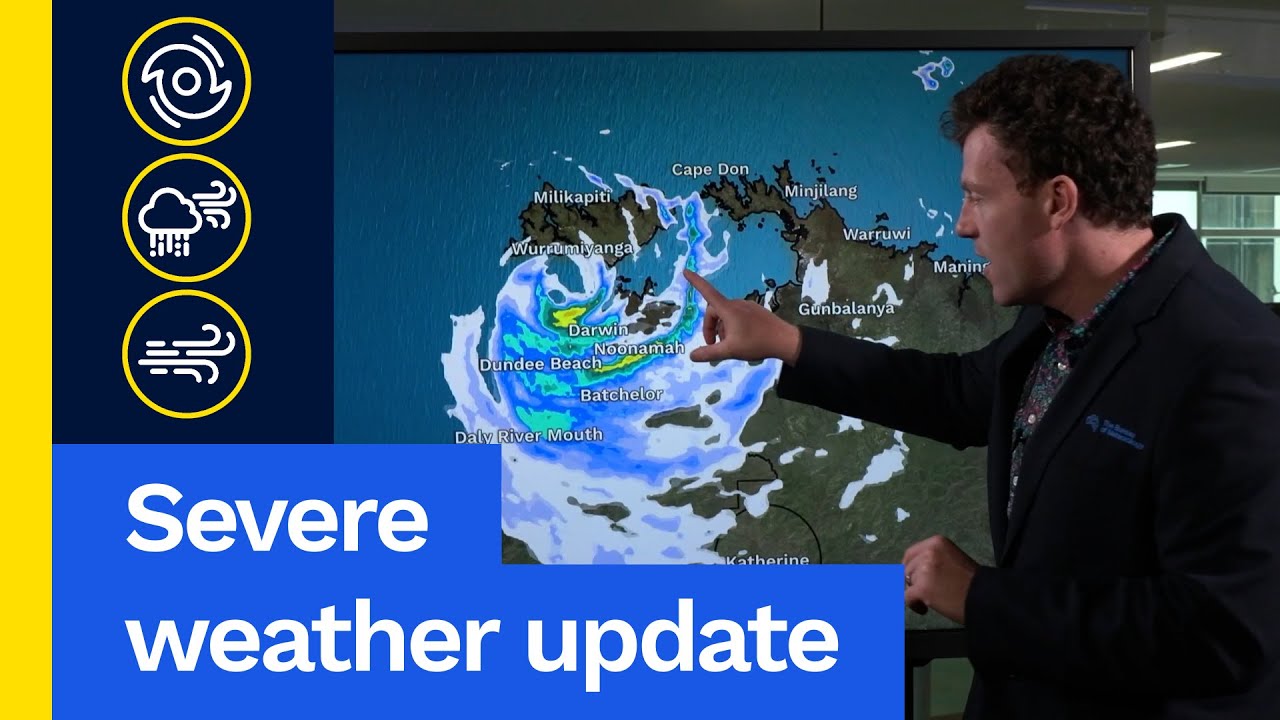 Severe Weather Update 23 November 2025: Severe Tropical Cyclone Fina Sunday information