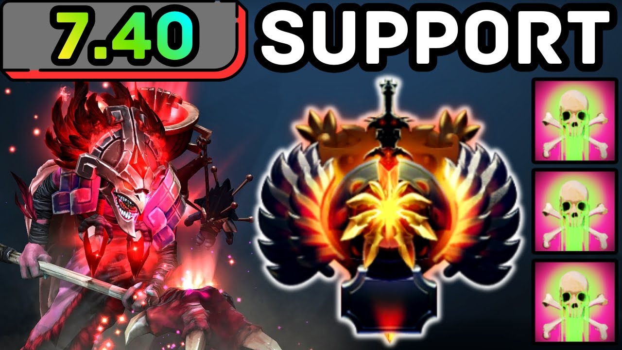 🔥 NEW PATCH 7.40 !!! DAZZLE HARD SUPPORT HEAL SPAM BREAKS FIGHTS | DOTA 2 GAMEPLAY 🔥