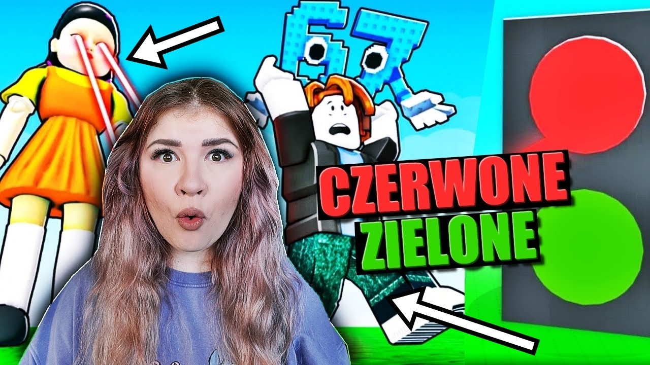 RATUJEMY BRAINROTY ALE TO GREEN LIGHT RED LIGHT! 😱🚦