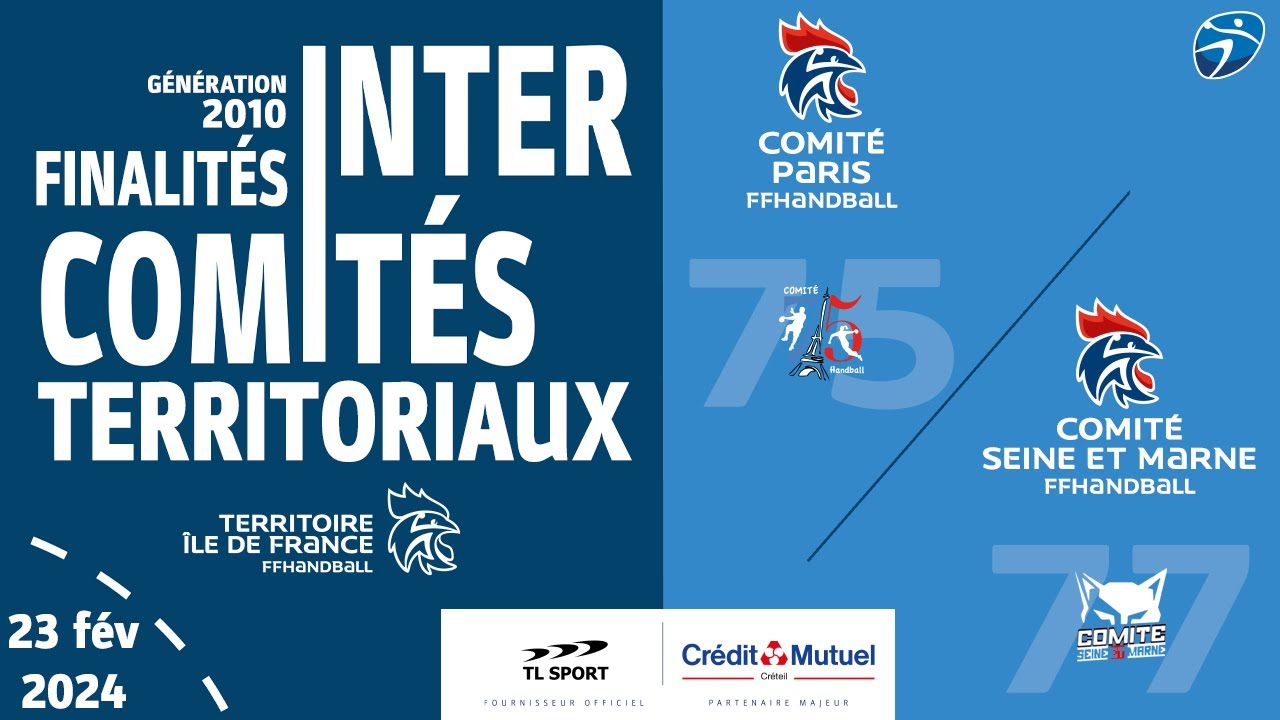 Finalités intercomités IDF 2023-2024 masc. (2010) – CDHB75 vs CDHB77