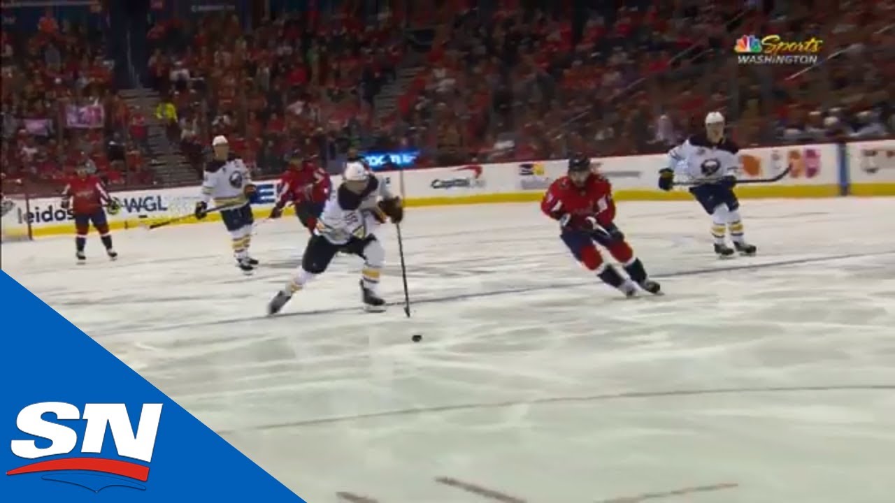 Capitals' Chandler Stephenson Takes Alley-Oop Pass To Score Pretty Shorthanded Goal