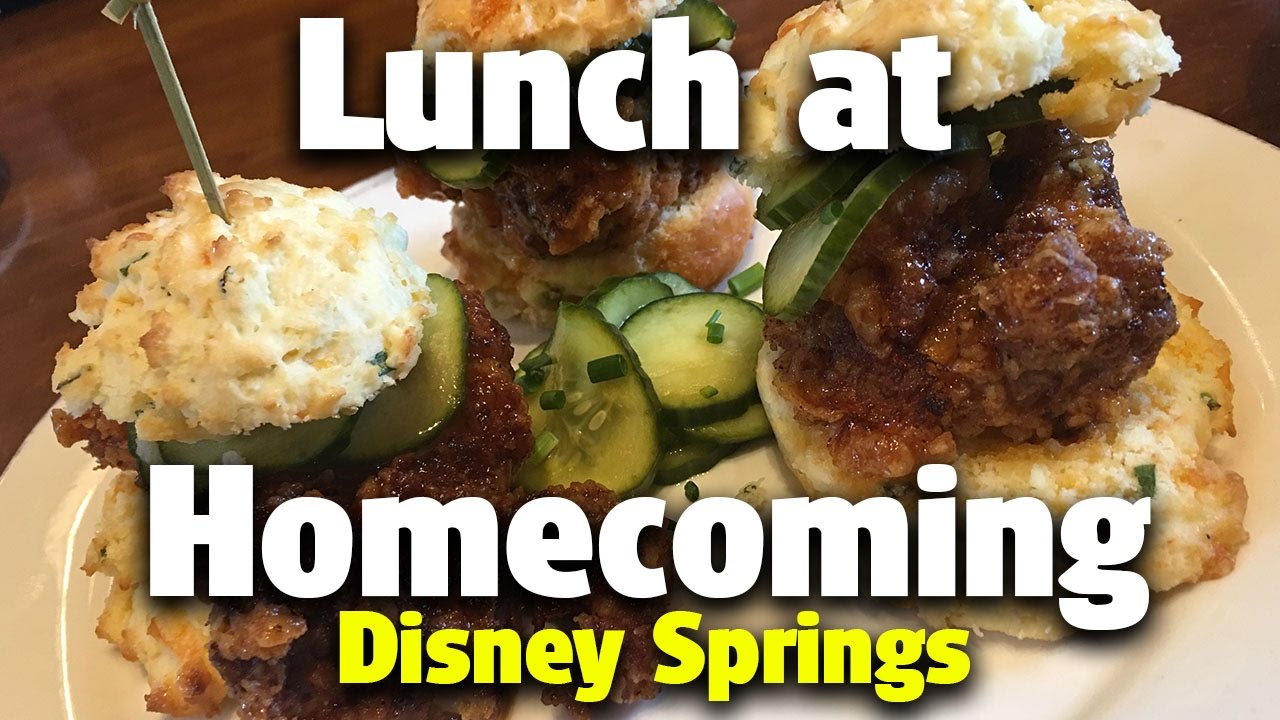 Dining at Homecoming | Disney Springs