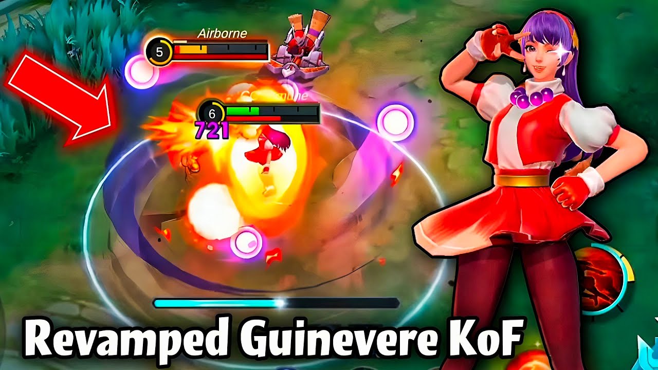 GUINEVERE REVAMPED ATHENA ASAMIYA GAMEPLAY!🔥 ULTRA HD EFFECTS‼️🤯 So much better💯
