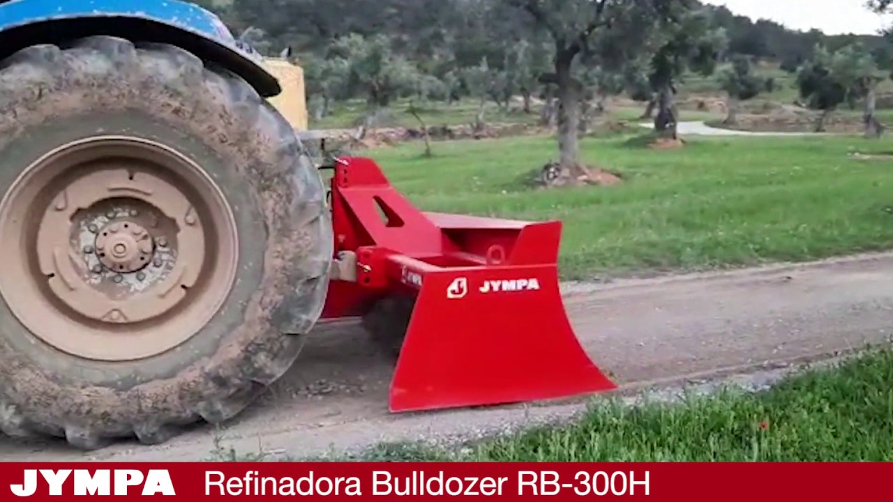 Refinadora Bulldozer Jympa RB 300H. Trabajos imponentes.