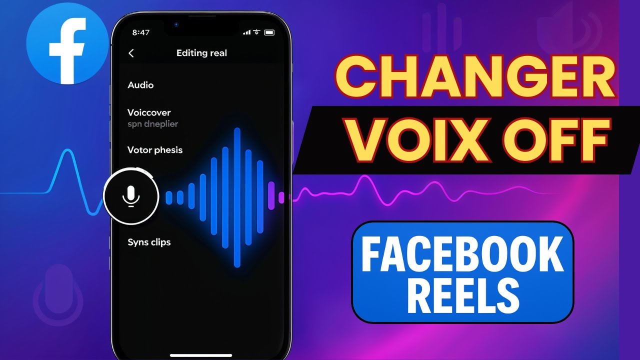 Comment Changer sa Voix dans les Reels Facebook | Effets Vocaux & Montage 2025