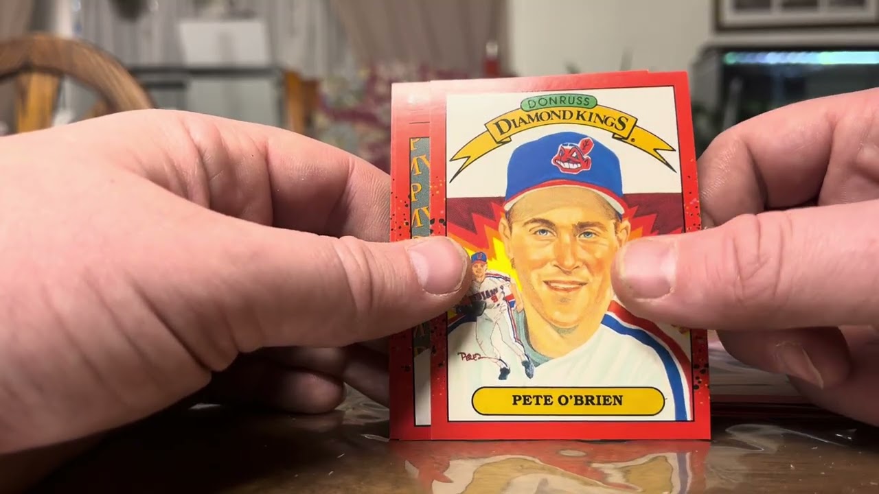 Opening packs of 1990 Donruss baseball cards 