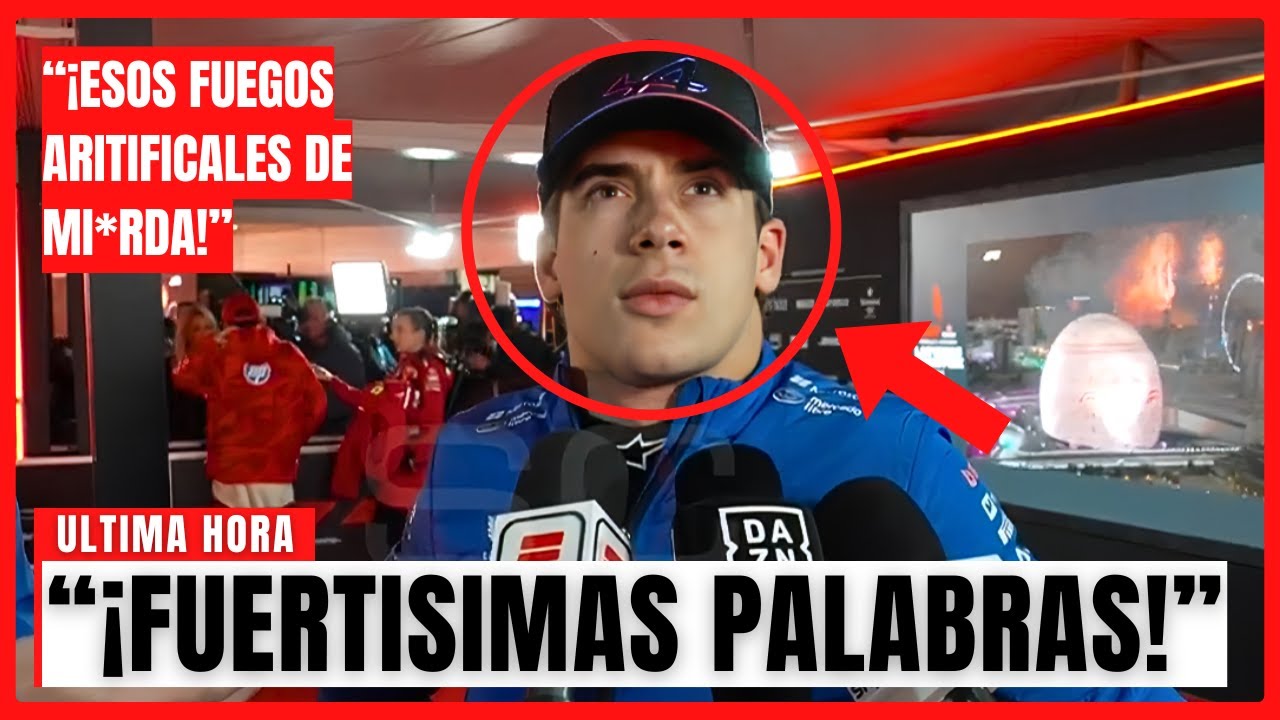 ¡IMPACTANTES DECLARACIONES DE COLAPINTO POST GP DE LAS VEGAS EN LA F1!