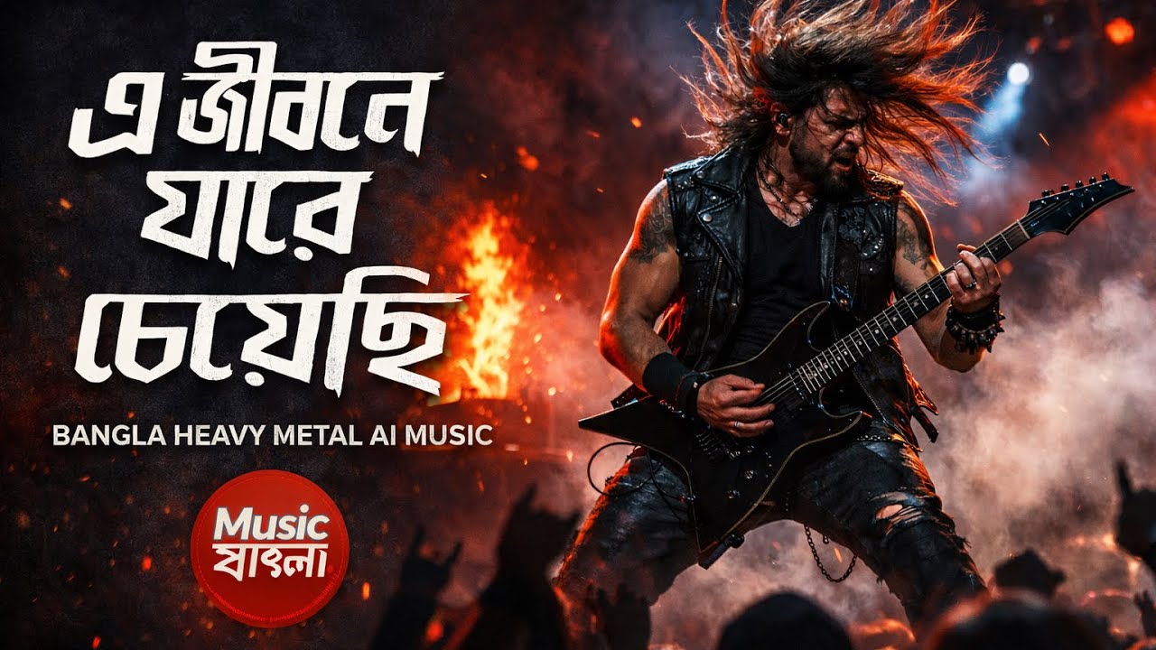 এ জীবনে যারে চেয়েছি|A JEBON E JARA CHAHACHI| |BANGLA HAVY METAT||Music বাংলা|