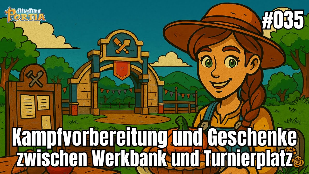 Der Tag, an dem wir kämpfen lernten – Turnier & Kürbistorte | My Time at Portia #35