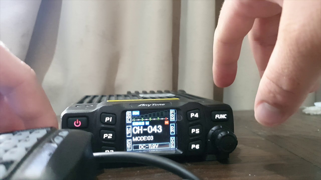 How to unlock Bands on Anytone AT-778UV & Retevis RT-95