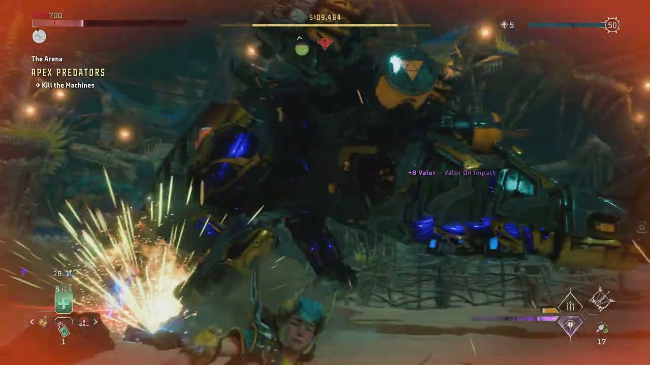 Horizon Forbidden West - 7:16 Apex Predators Arena (Very Hard Difficulty)