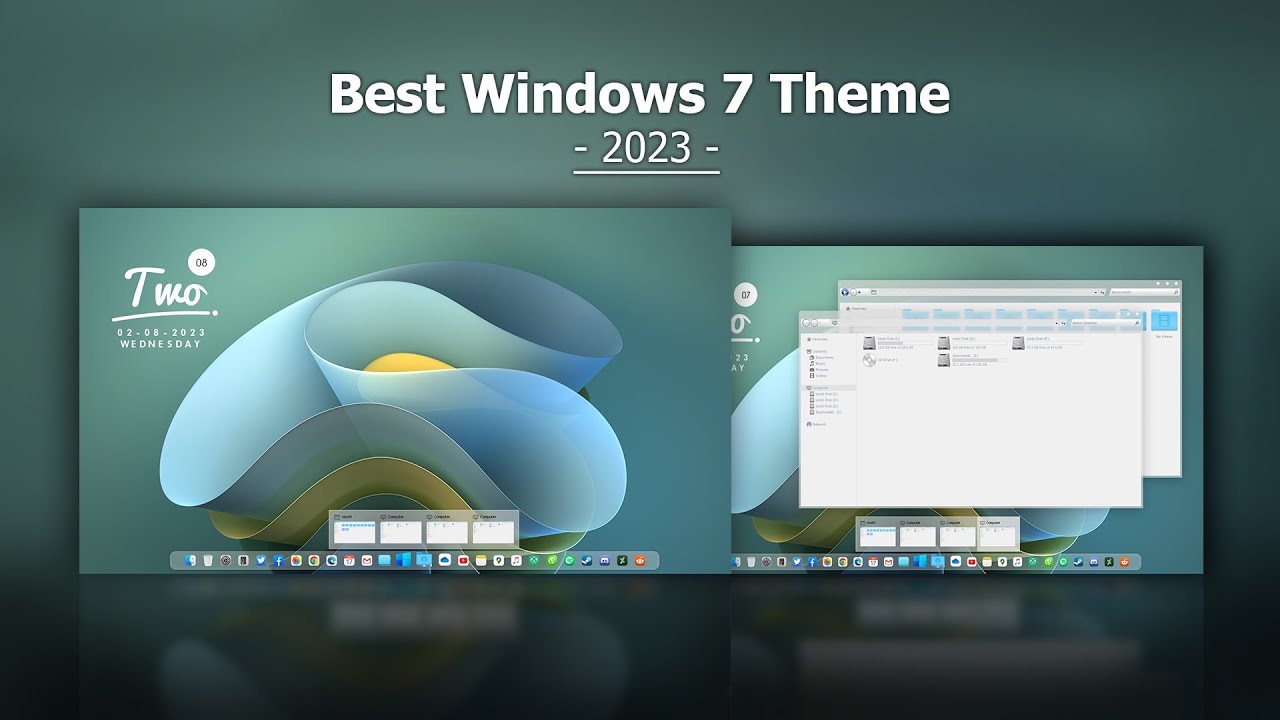 Best Windows 7 Theme Light 2023