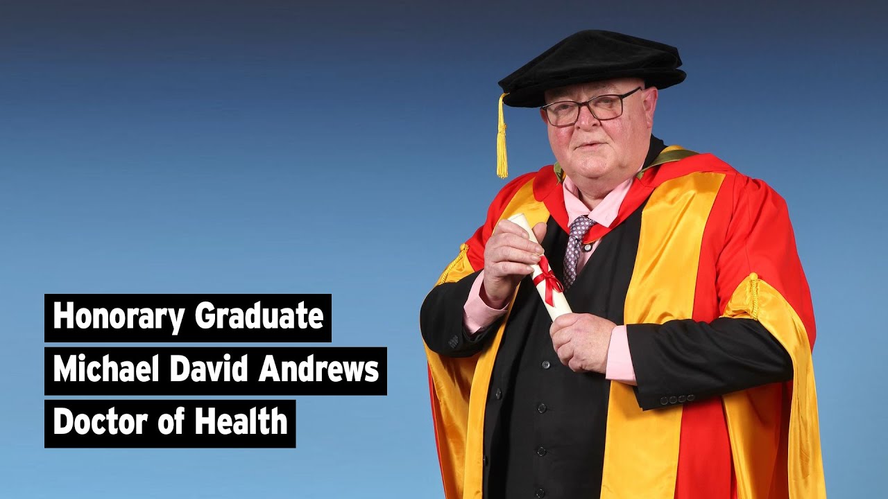 Honorary Graduate | Michael David Andrews – Doctor of Health | Winter Ceremonies 2022