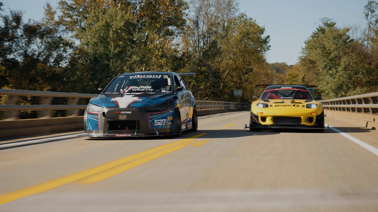 Time Attack Rx-7 X Hillclimb Evo | 4k