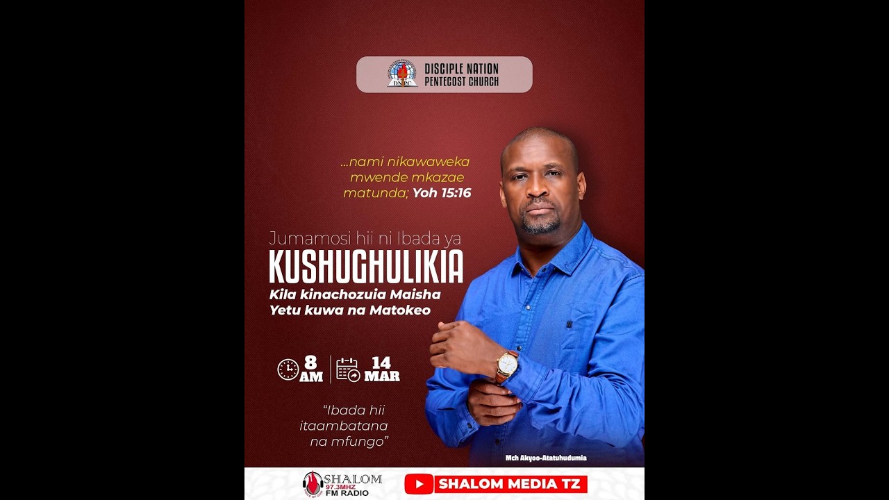 🔴#LIVE: IBADA YA KUSHUGHULIKIA KILA KINACHOZUIA MAISHA YETU KUWA NA MATOKEO | 14-03-2026