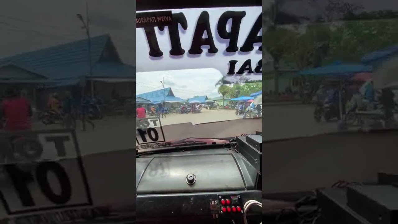 Kebakaran belakang terminal lama barabai