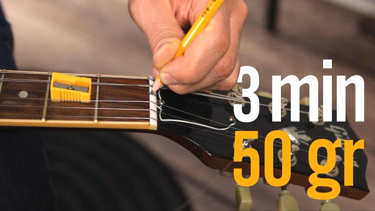 Napraw gitarę OŁÓWKIEM w 3 minuty! To naprawdę działa 😲
