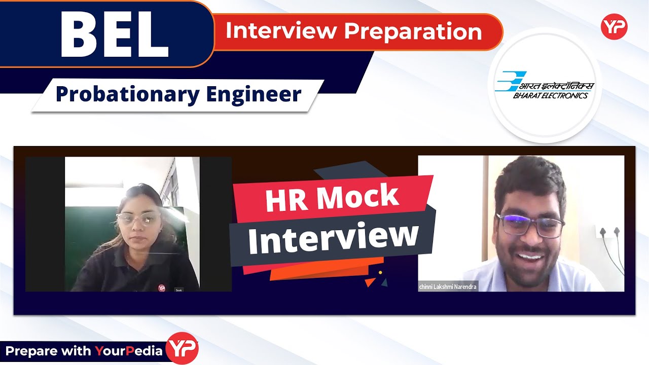 HR Mock Interview for BEL Probationary Engineer | PI Guidance & Preparation