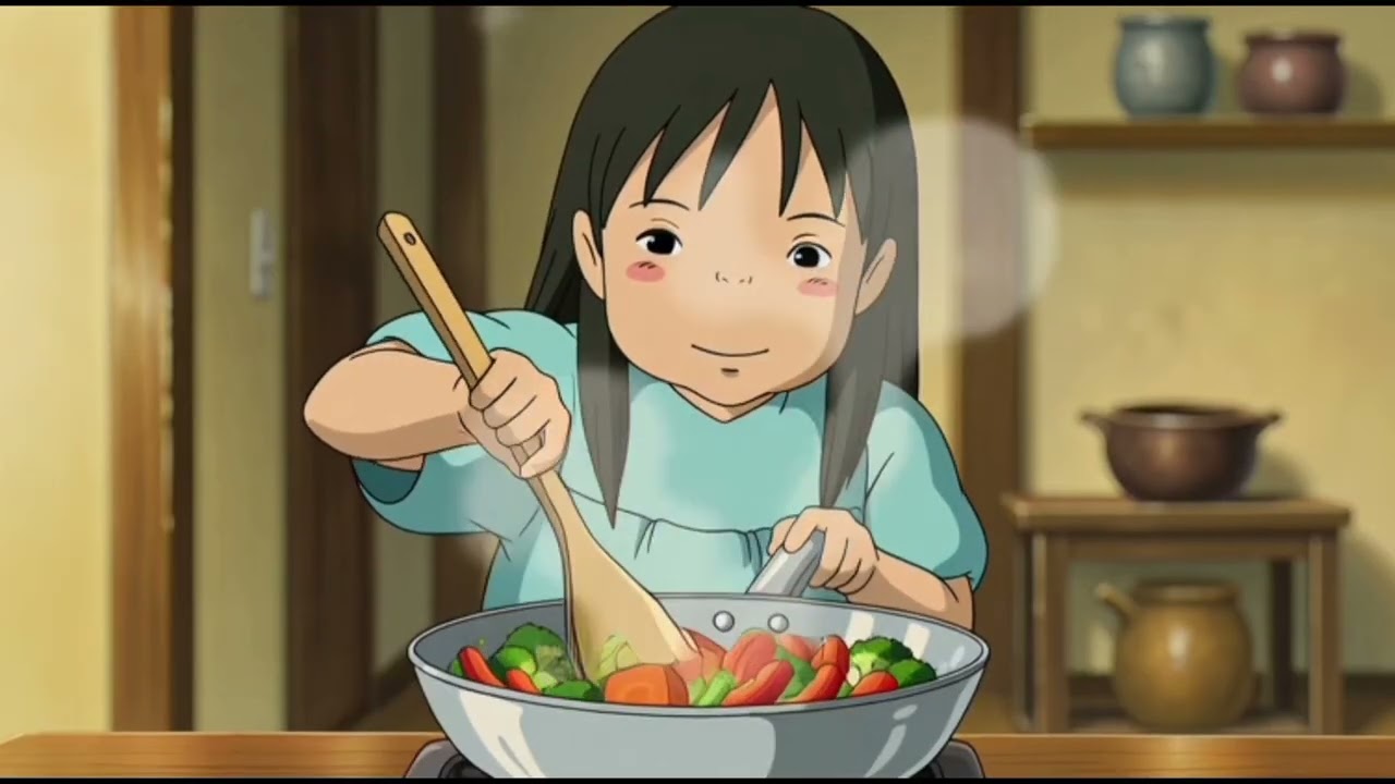 Slow Living 🌸 | Ghibli Daily Life #ghibli 