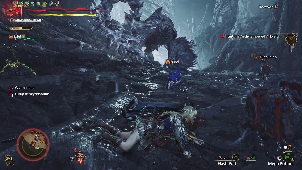 Monster Hunter Wilds - AT Arkveld DB solo (18'57'15)
