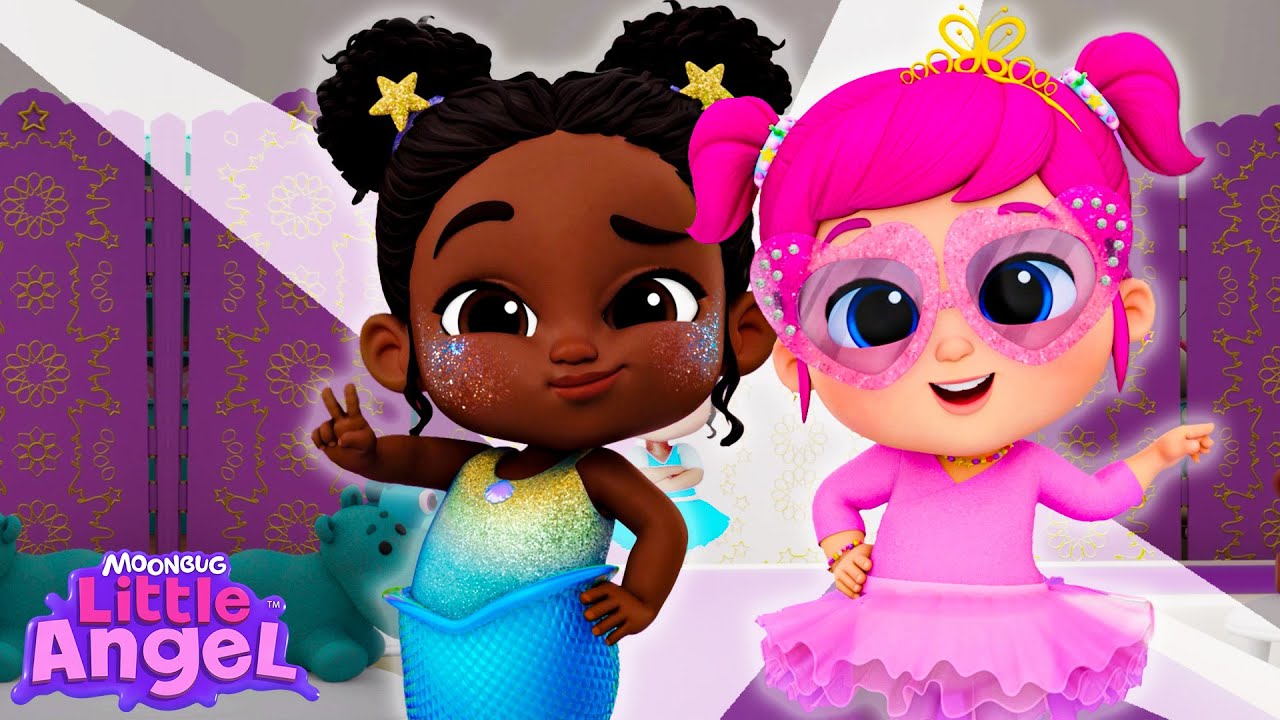 My Big Fashion Show &ndash; Dress Up and Imagine! 👗🎨 | Little Angels Kids Cartoons