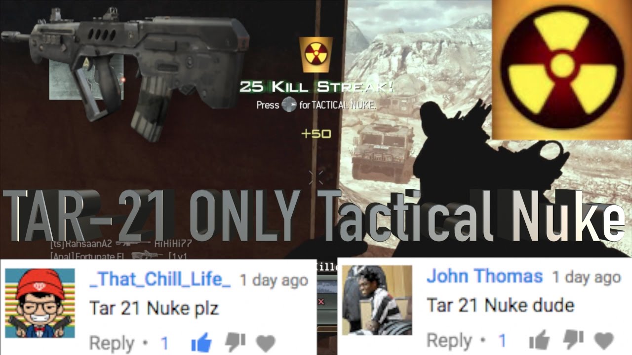 MW2- TAR-21 Only Fast Nuke (Challenge)