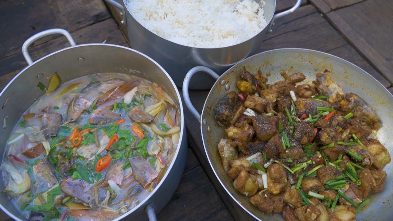 Độc Đáo món Canh Chua Khô Cá Sặc | Nét Quê 