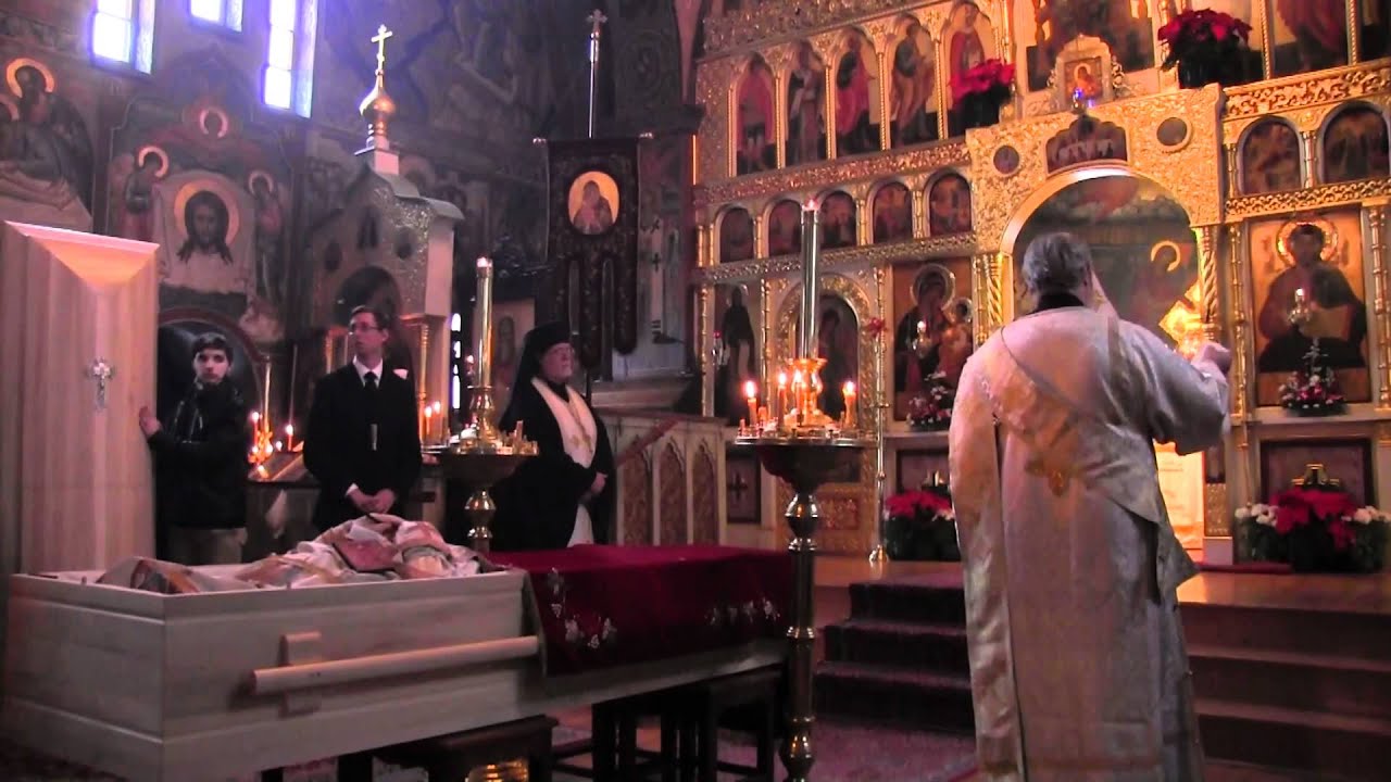 Funeral of Archpriest Laurence Girard