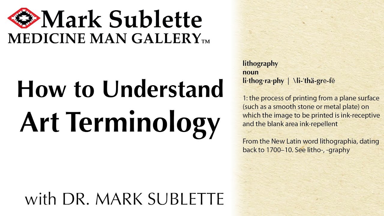 How to Understand Art Terminology
