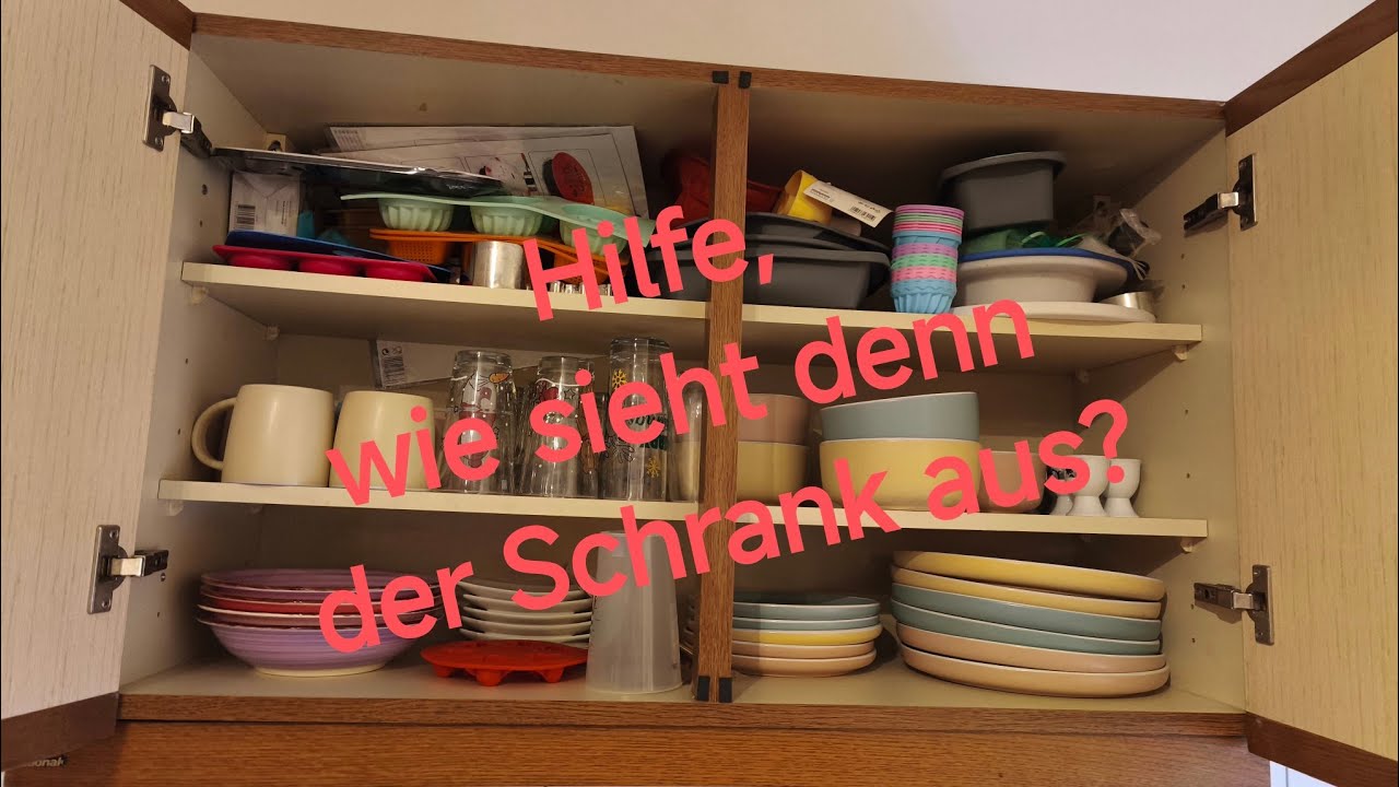 Küchenzeile putzen, aufräumen und ausmisten - Putzmotivation