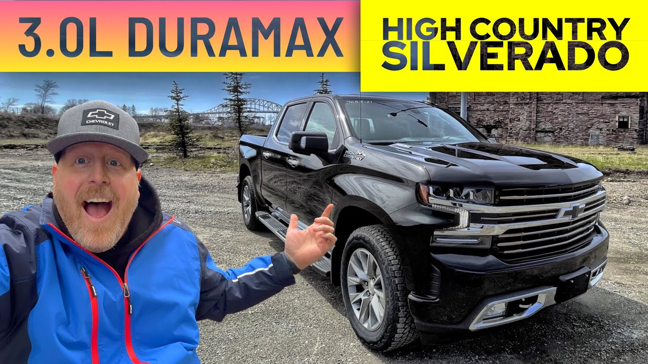 3,0 л DURAMAX DIESEL, SILVERADO HIGH COUNTRY!