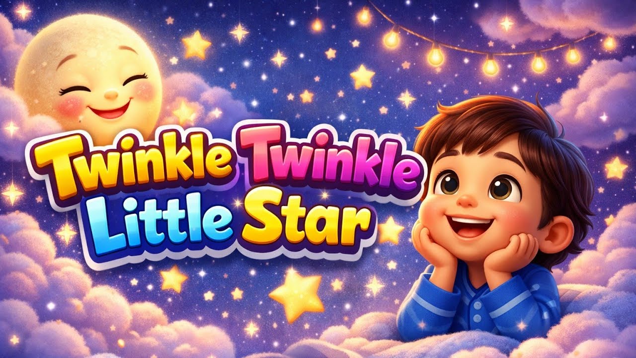 Twinkle Twinkle Little Star | Hindi Nursery Rhymes for Kids | KindBee Rhymes