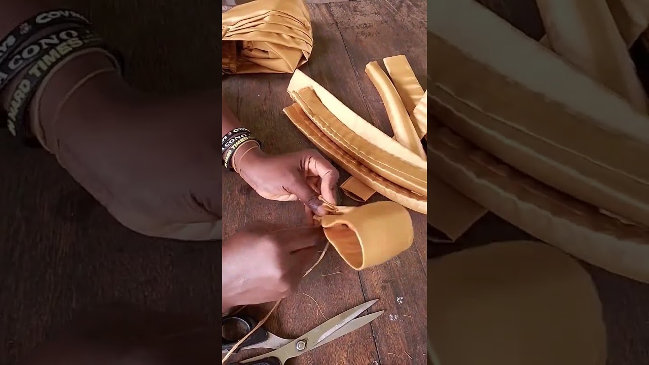 how this beautiful Turban was made.. 