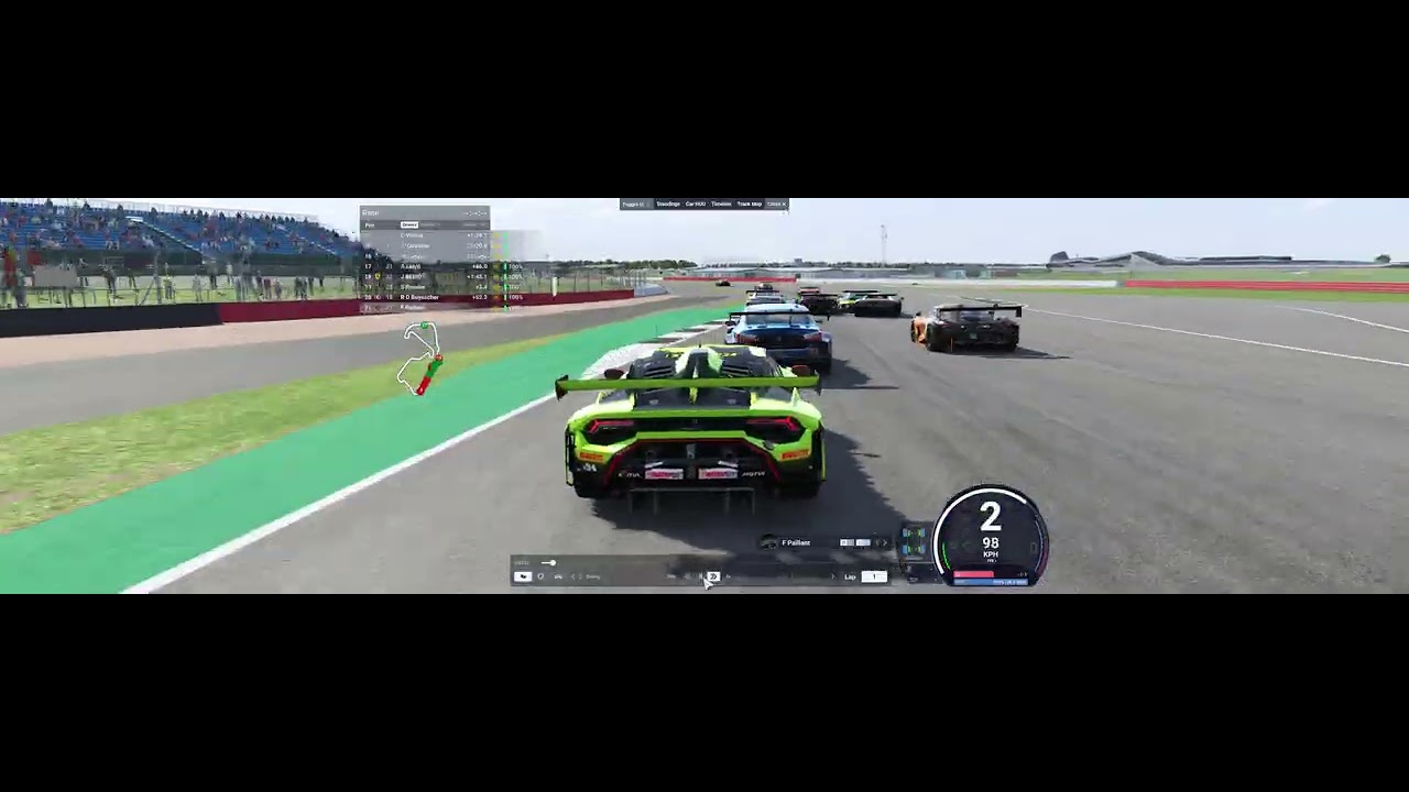 Le Mans Ultimate Online championship crash