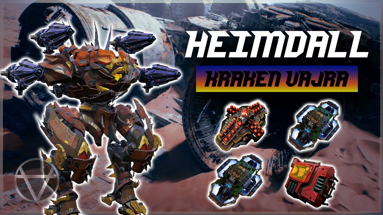 [WR] 🔥 Scavenger HEIMDALL w/Kraken Vajras – Maxed Gameplay | War Robots