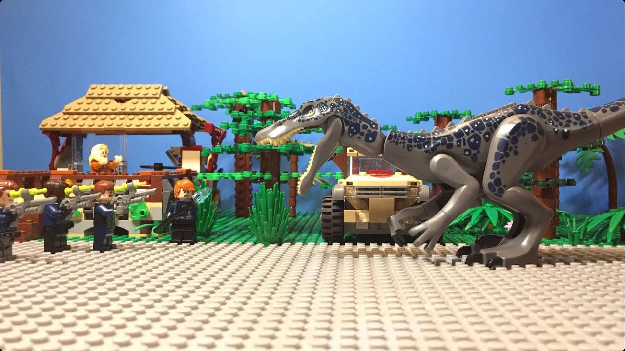 Lego Jurassic World: The Brutal Baryonyx!!