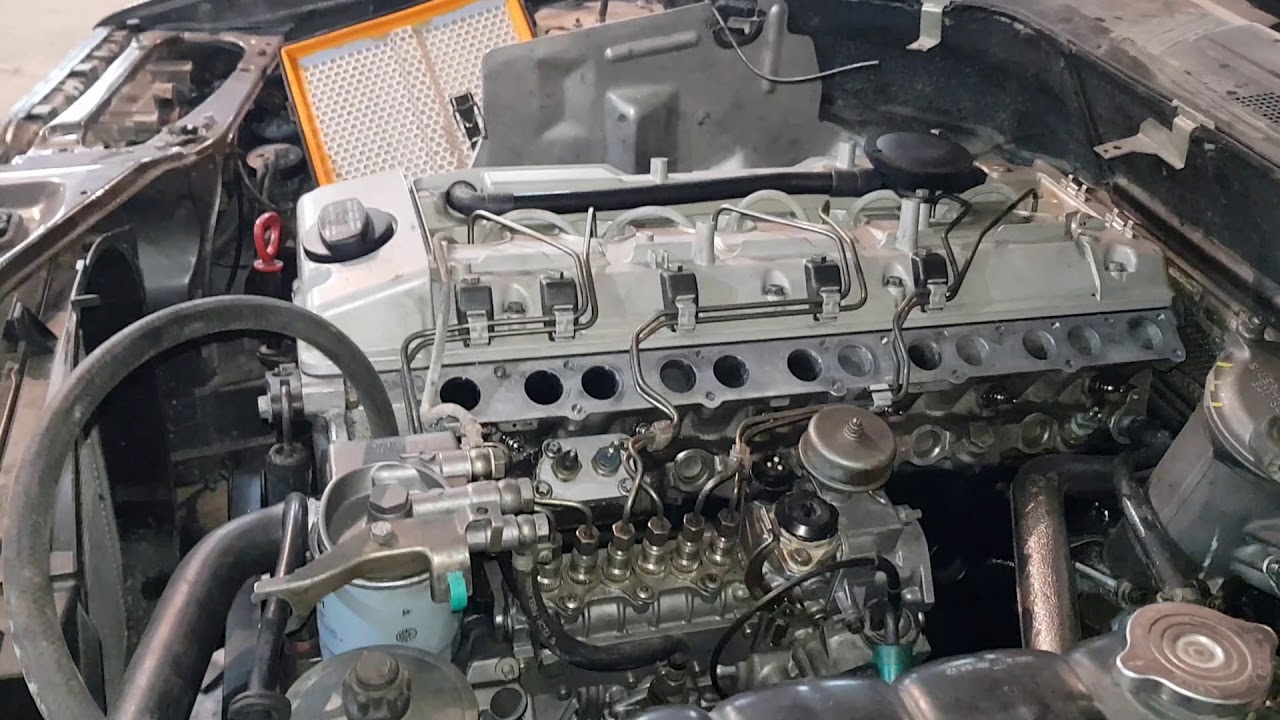 Mercedes W140 S350TD OM603 свап на OM606  S300TD часть 1