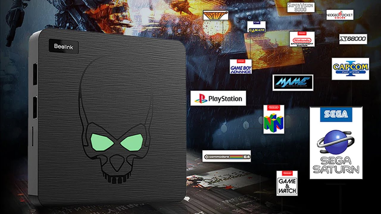 最強遊戲電視盒 ?! Beelink Super Console X King 開箱, 遊戲測試 !