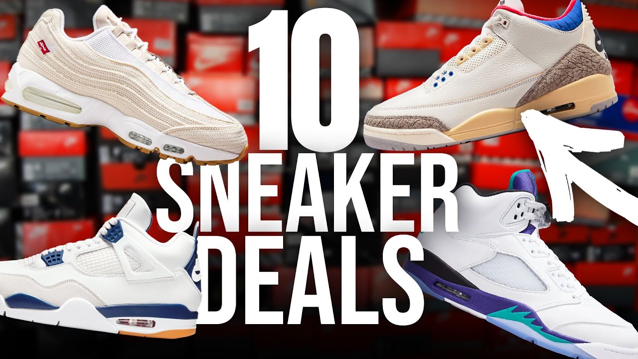 10 Of The BEST Sneaker Deals On StockX Right Now!