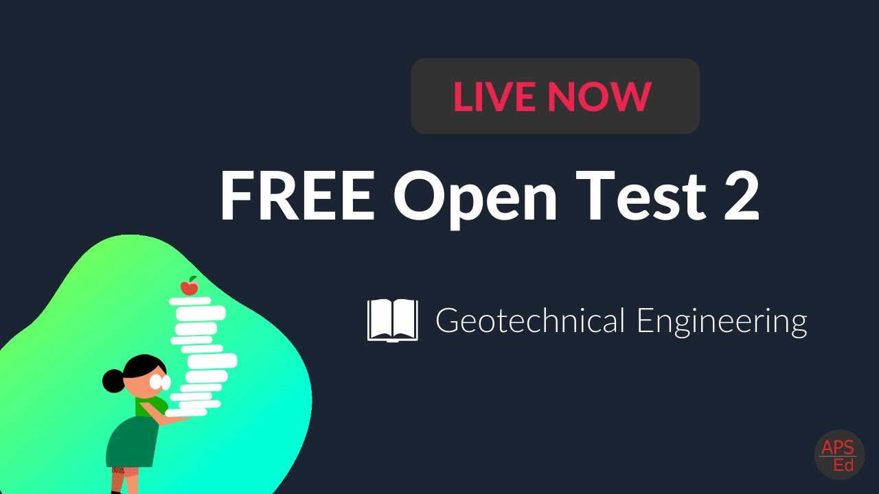 Free GATE Open Test 2 is LIVE | GATE Civil Engineering 2021