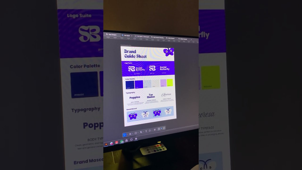 Introducing Social Butterfly 🦋 #brandingsuccess #branddesign #brandidentitydesign