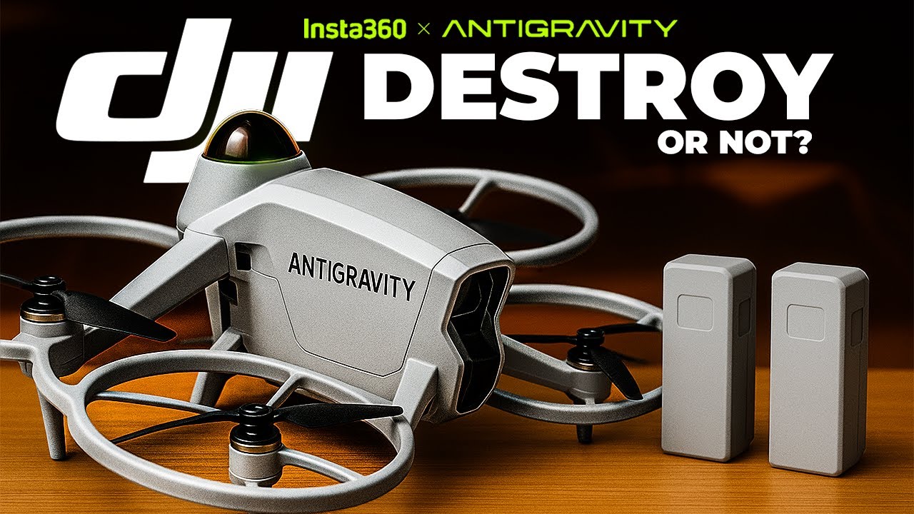 Insta360 Antigravity - The Ultimate DJI Killer!