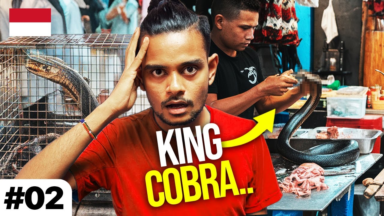 Eating Cobra in Indonesia 🇮🇩