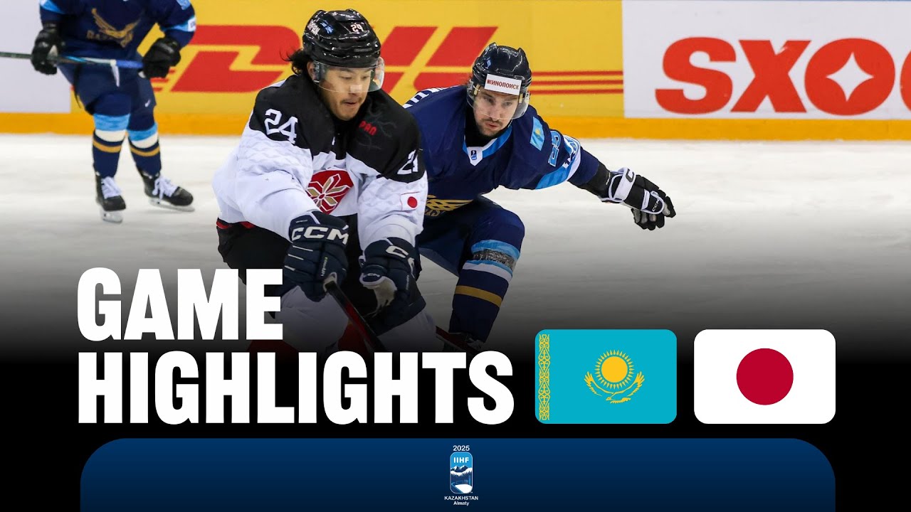 Highlights: JAPAN v. KAZAKHSTAN | 2025 IIHF Asia Championship