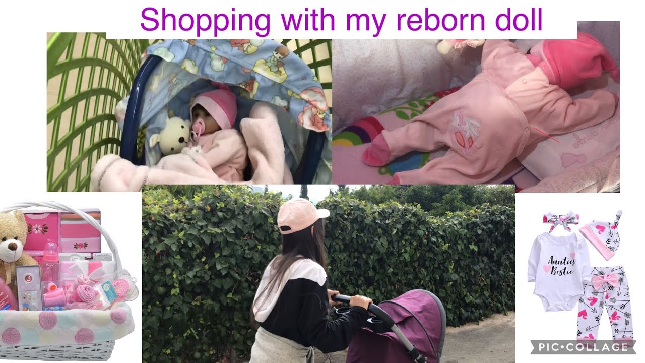 Shopping  with my baby  reborn doll Mila +New  Nursery 🍼🛍🛒تسوقوا معي اغراض بيبي ميلا+غرفه جديده