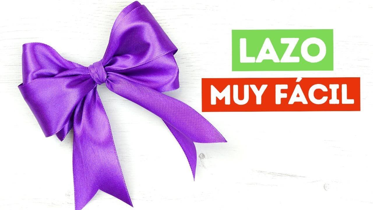 🎀 C&oacute;mo hacer un lazo o mo&ntilde;o con los dedos f&aacute;cil y r&aacute;pido &iexcl;Sin coser!