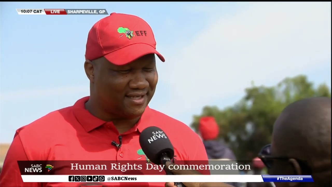 Human Rights Day | The people of Sharpeville are a 