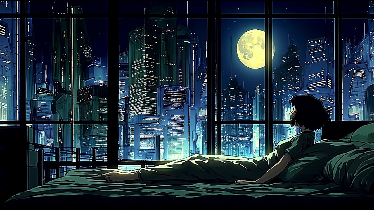 𝘣𝘦𝘯𝘦𝘢𝘵𝘩 𝘢 𝘮𝘰𝘰𝘯 𝘵𝘩𝘢𝘵 𝘧𝘦𝘦𝘭𝘴 𝘵𝘰𝘰 𝘤𝘭𝘰𝘴𝘦 | 近すぎる月の下で