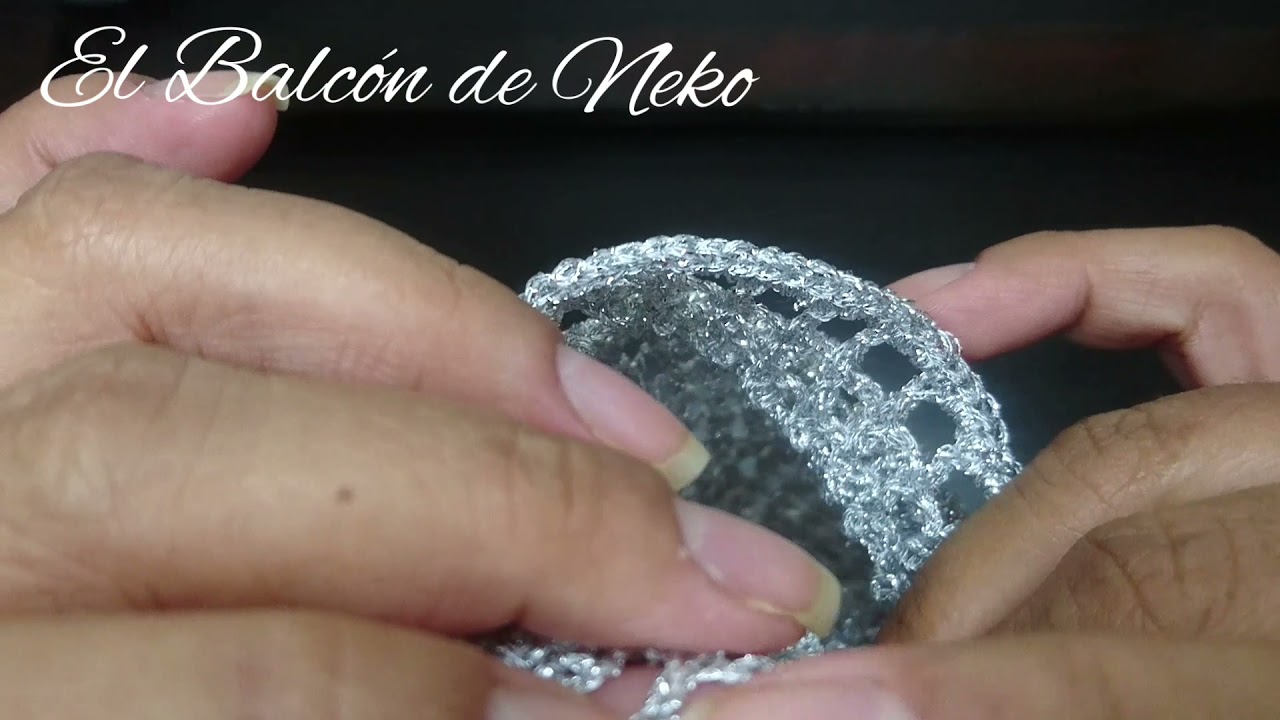 Funda o bolsita para decorar botellas tejida con gancho (2a. parte)